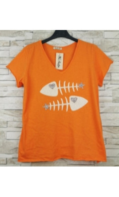 T .shirt 2 poissons